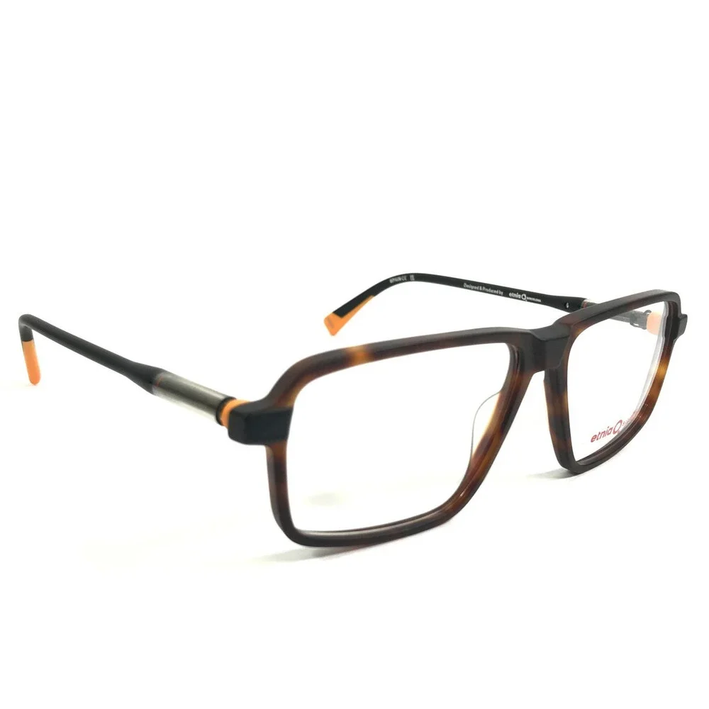 Etnia Barcelona Eyeglasses Frame FLAGSTAFF HVOG Havana Orange Full Rim 57-14-148